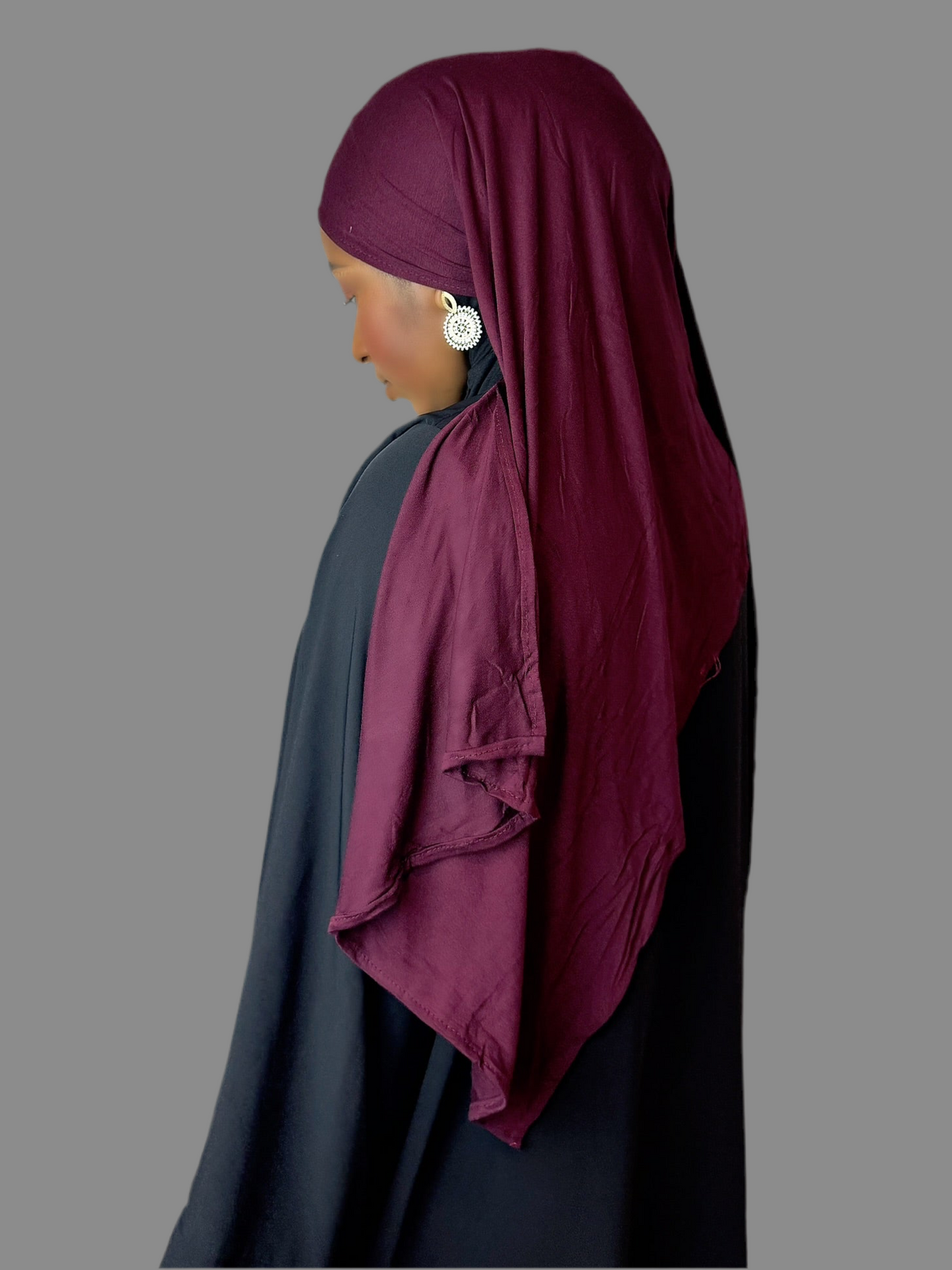 Burgundy Hijab (Jersey)