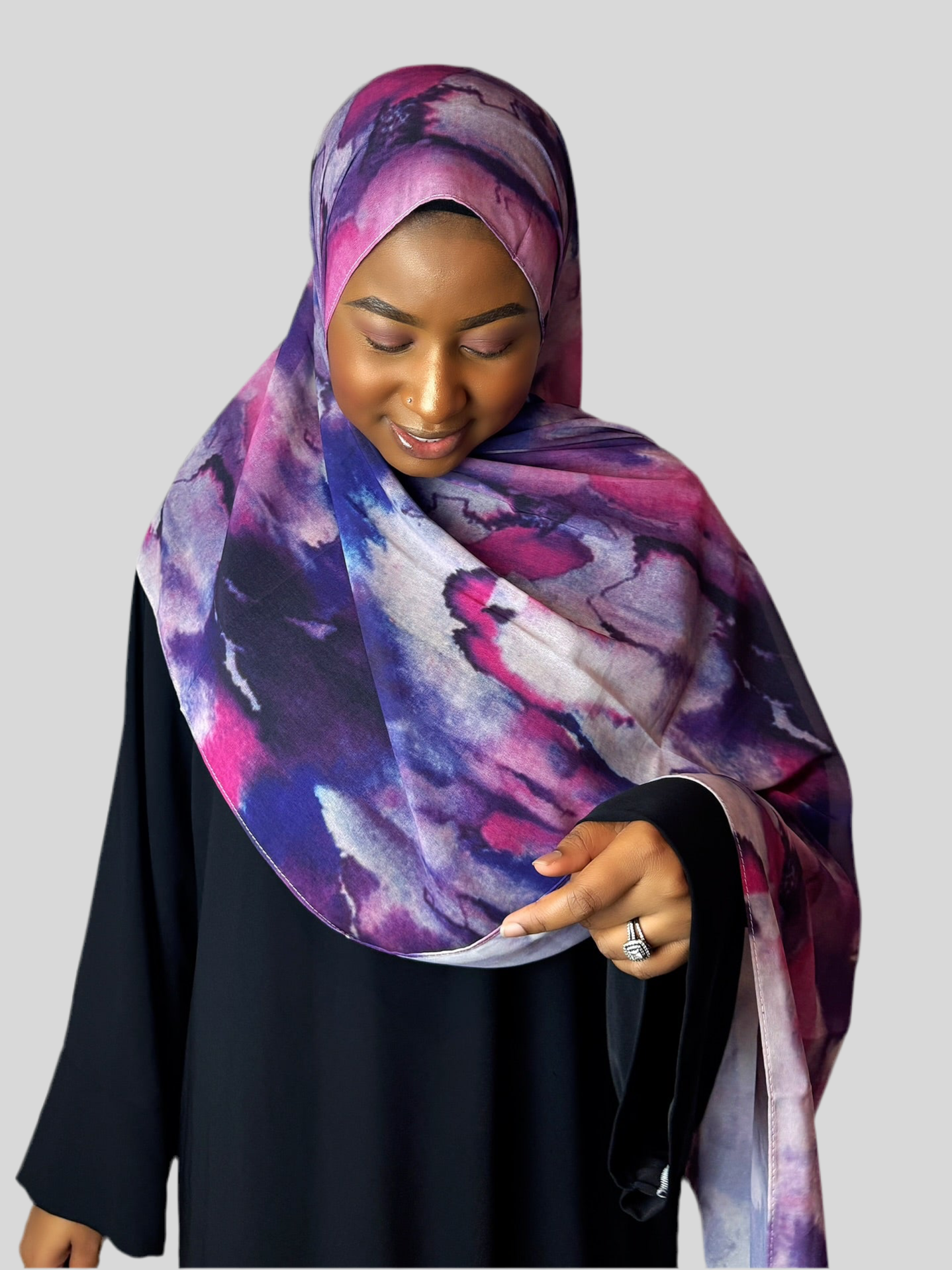 Northern Lights Hijab (Chiffon)