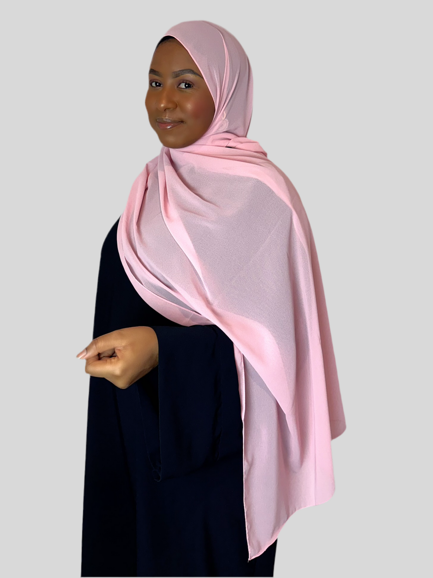 Light Pink Hijab (Chiffon)