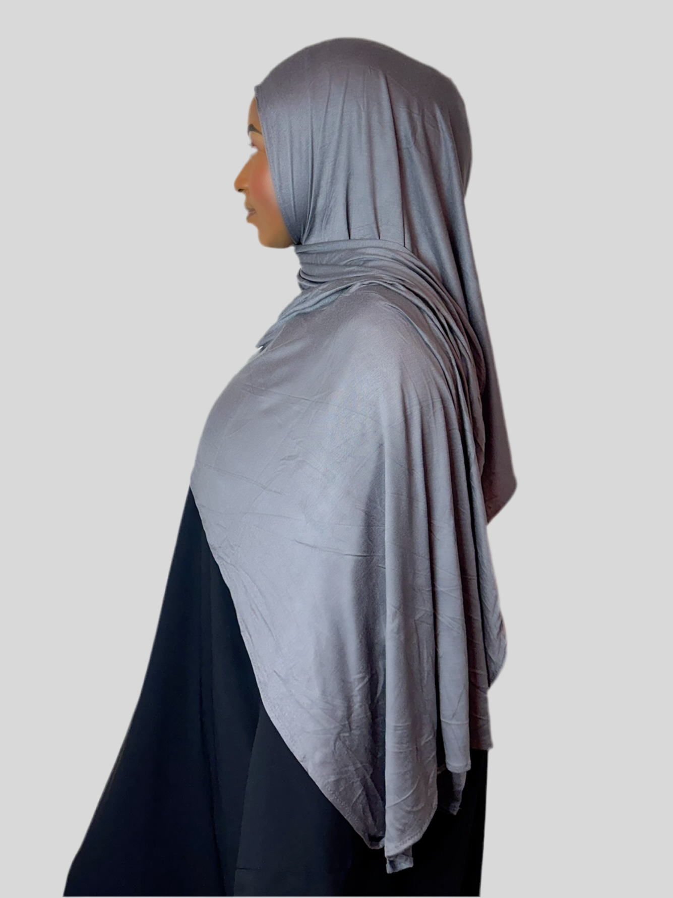 Gray Hijab (Jersey)