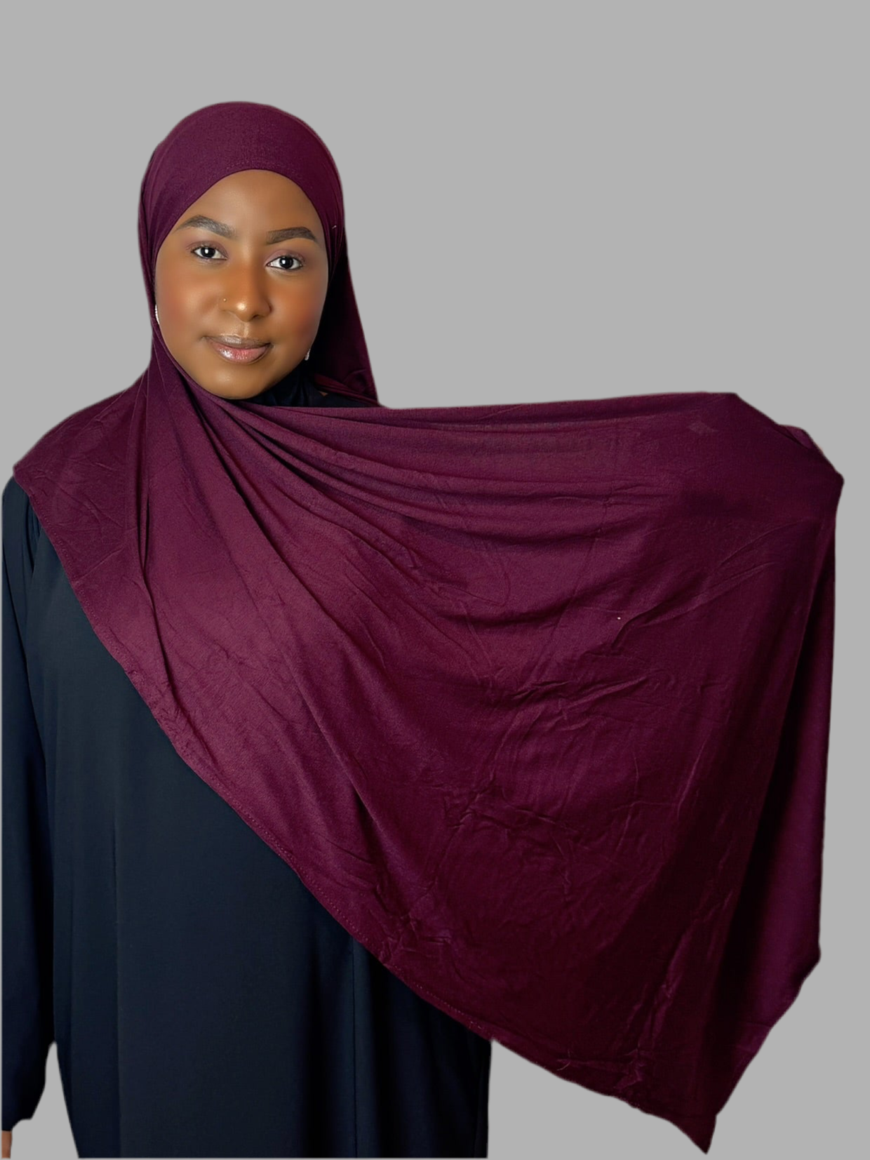 Burgundy Hijab (Jersey)