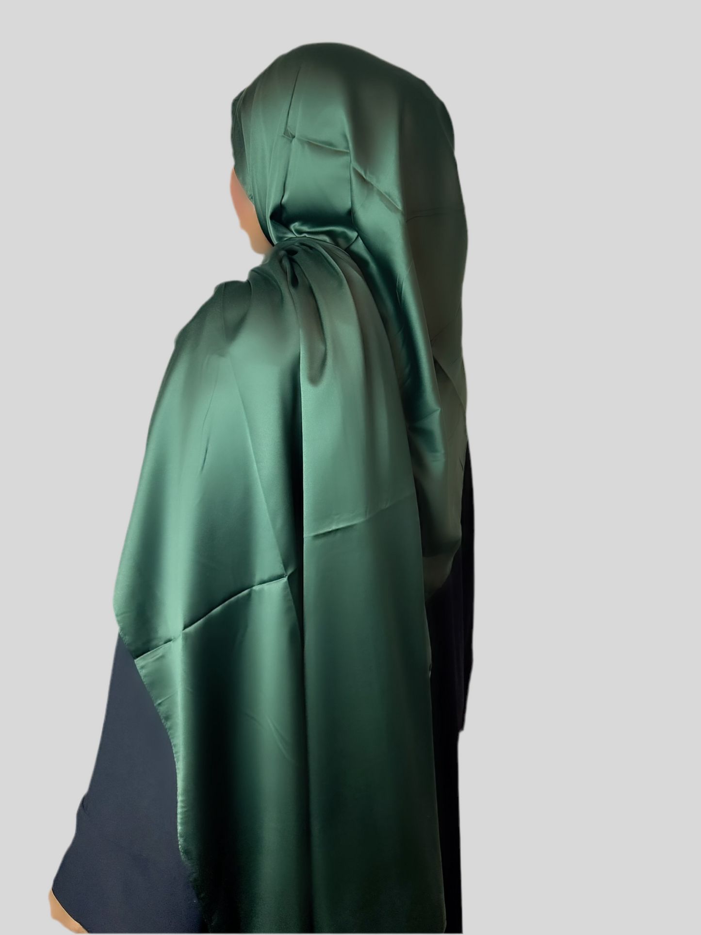 Emerald Green Matte Hijab (Silky nature)