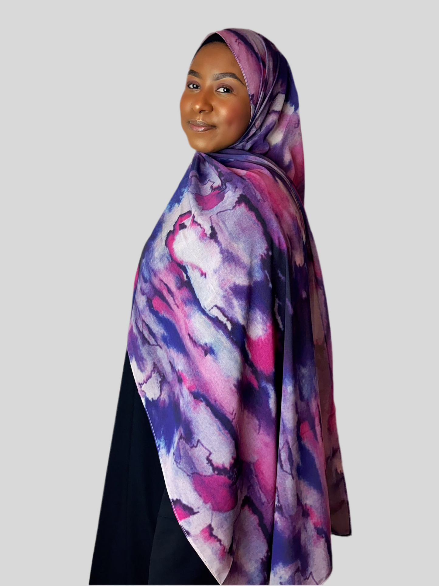 Northern Lights Hijab (Chiffon)