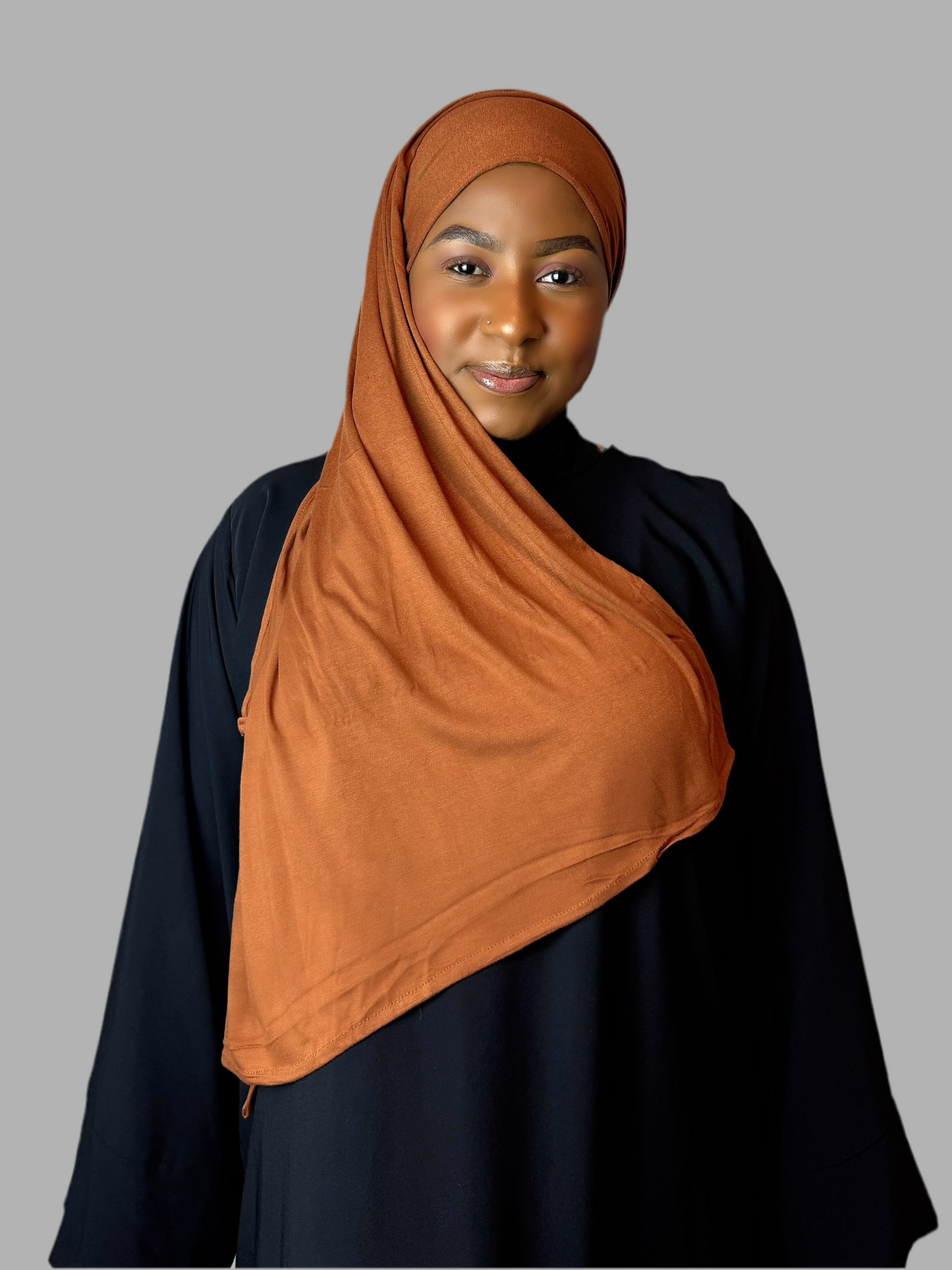 Burnt Orange Hijab (Jersey)