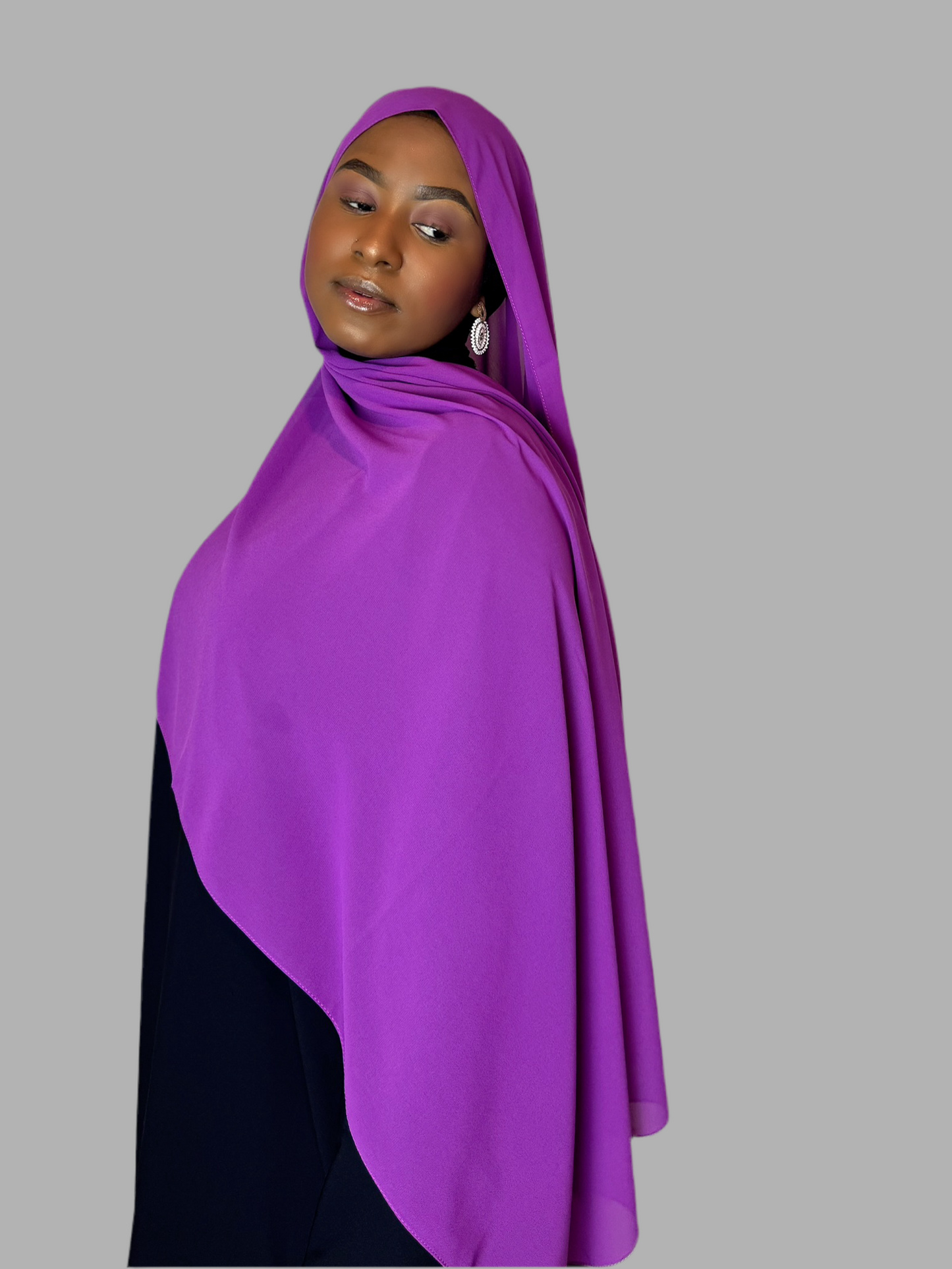 Mauve Hijab (Chiffon)