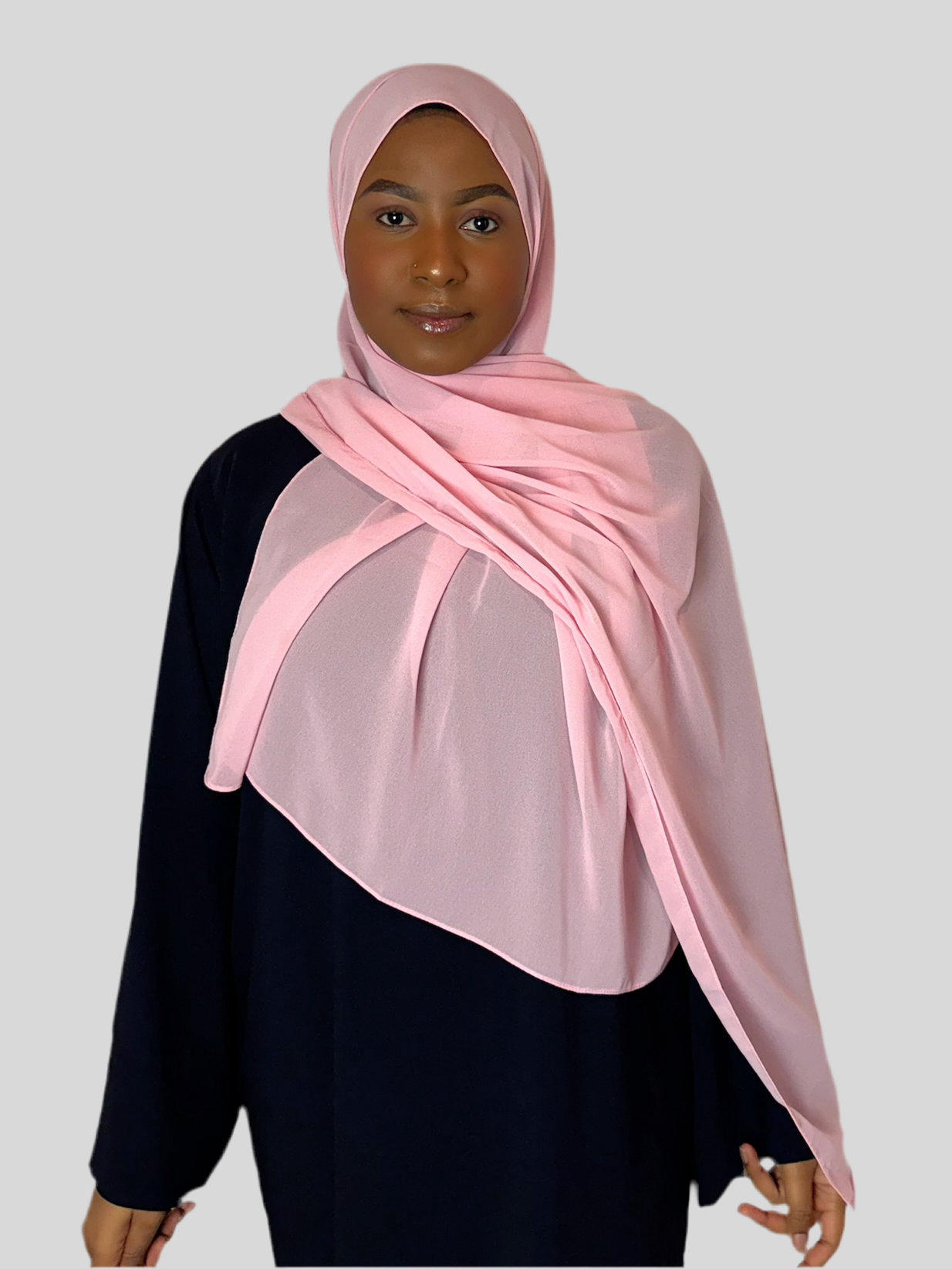 Light Pink Hijab (Chiffon)